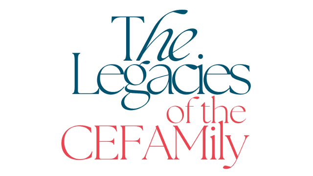 Legacies of the CEFAMily - Portraits of Karine Chaux and Thibaud Petelet: Mother and Son